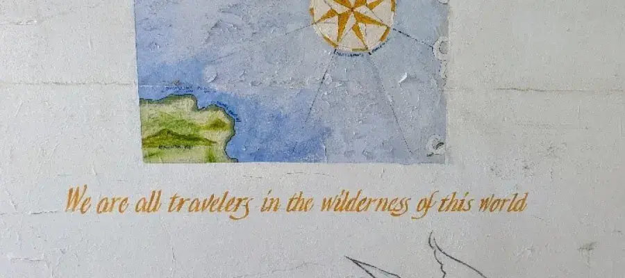 Robert Louis Stevenson mural