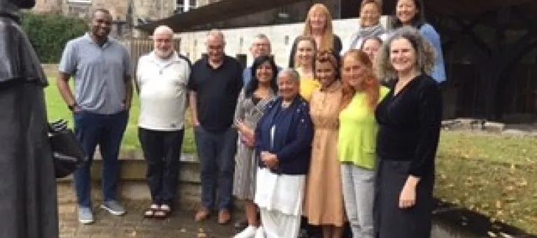The Honorary Chaplains outside St Alberts Chapel