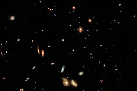 galaxies in space