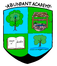 The shield logo for Abundant Academy