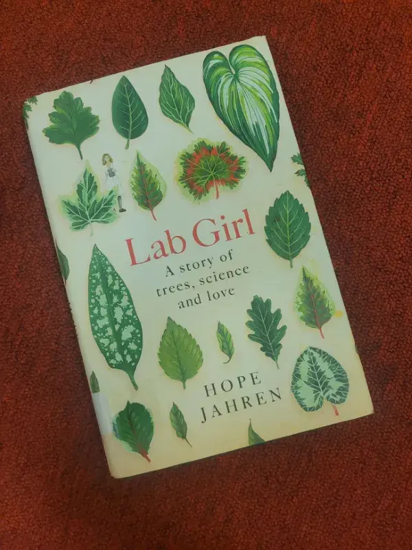 the front cover of the book "lab girl"