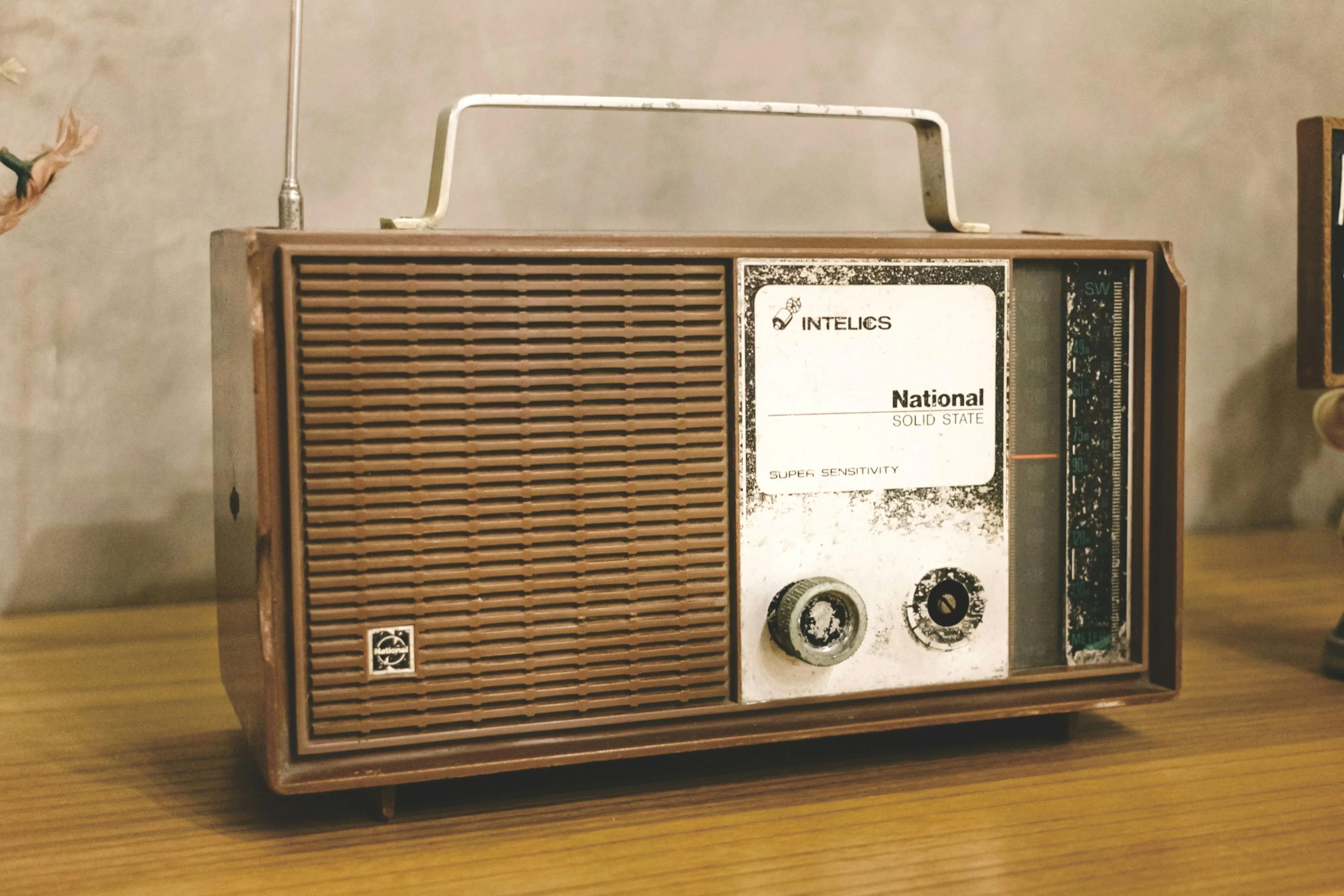 an old radio