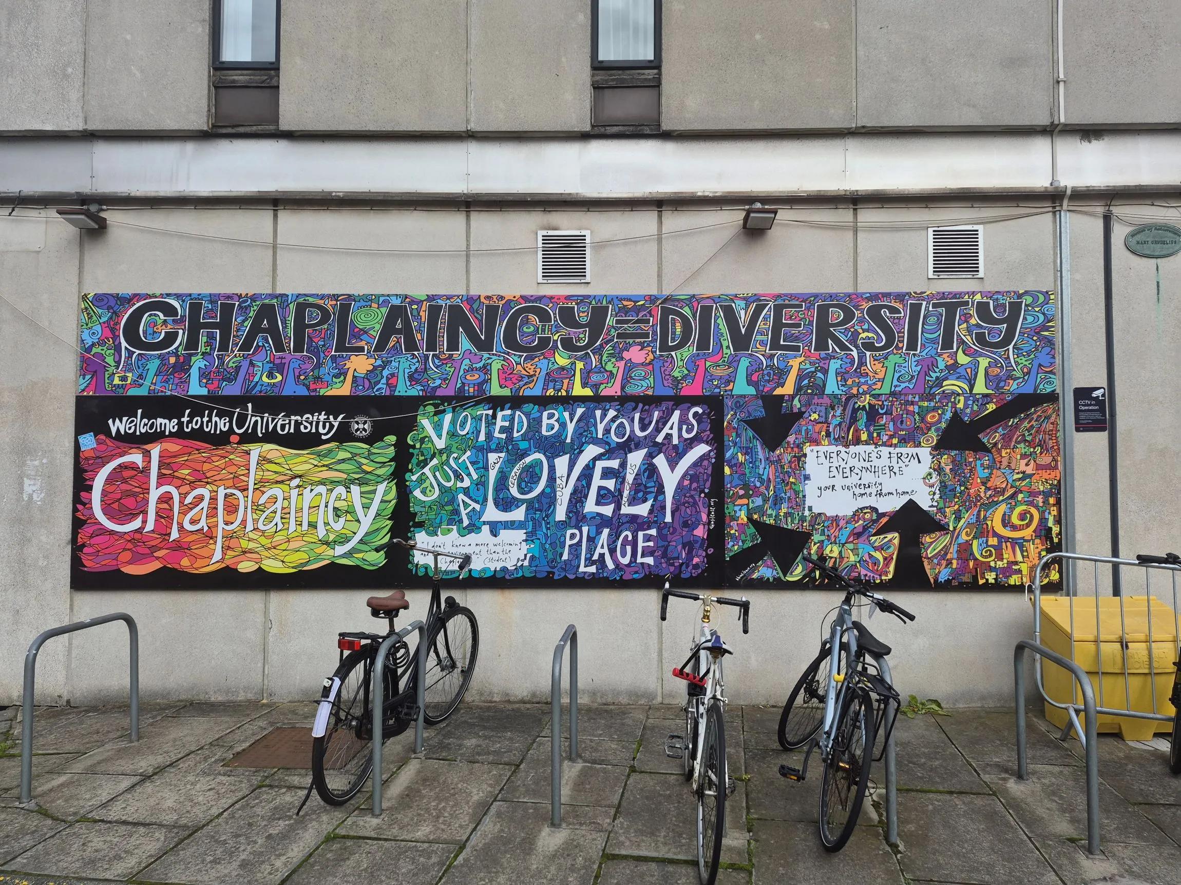 outside of the Chaplaincy