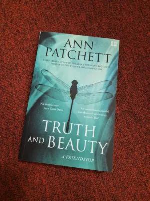 the front cover of truth and beauty by Ann Patchett
