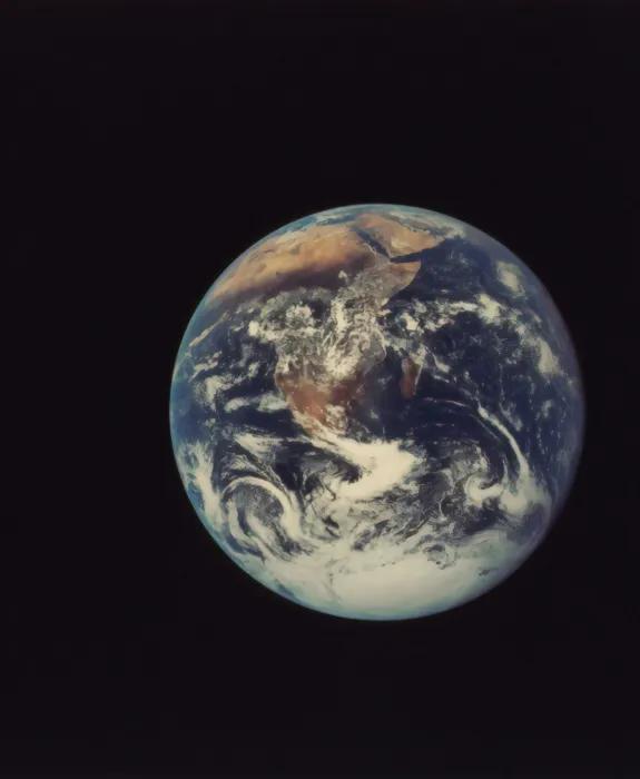 the earth as seen from space