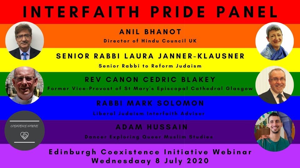 Coexistence Interfaith Pride Panel poster