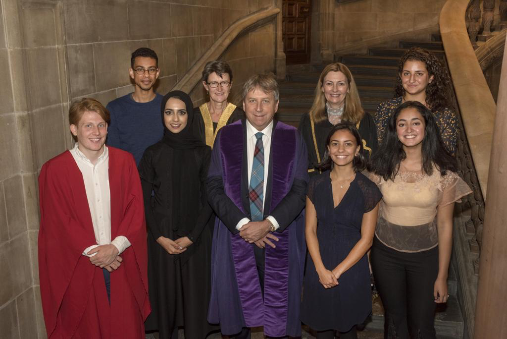 Photograph of STTEPS volunteers with the Principal